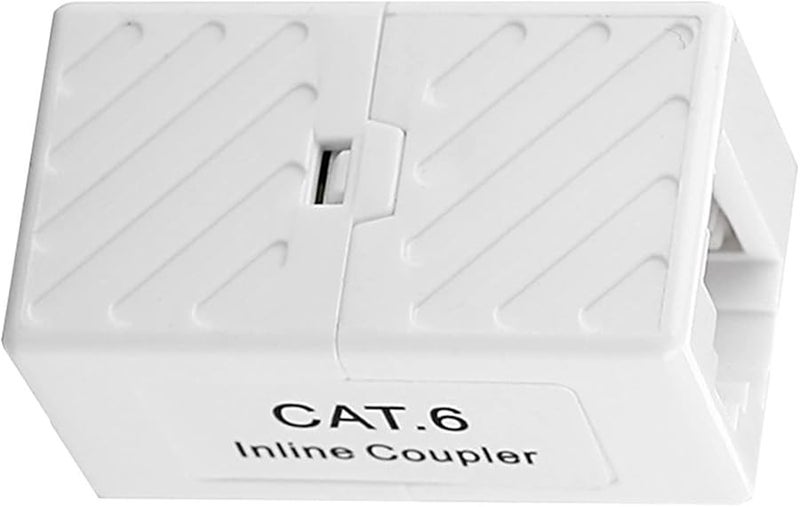 Cat6A RJ45 Ethernet Coupler Female to Female Dual Channel Network Extender Adapter - Image 3